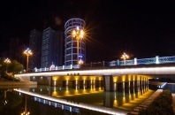 天橋照明亮化工程設(shè)計，點綴城市夜景燈光